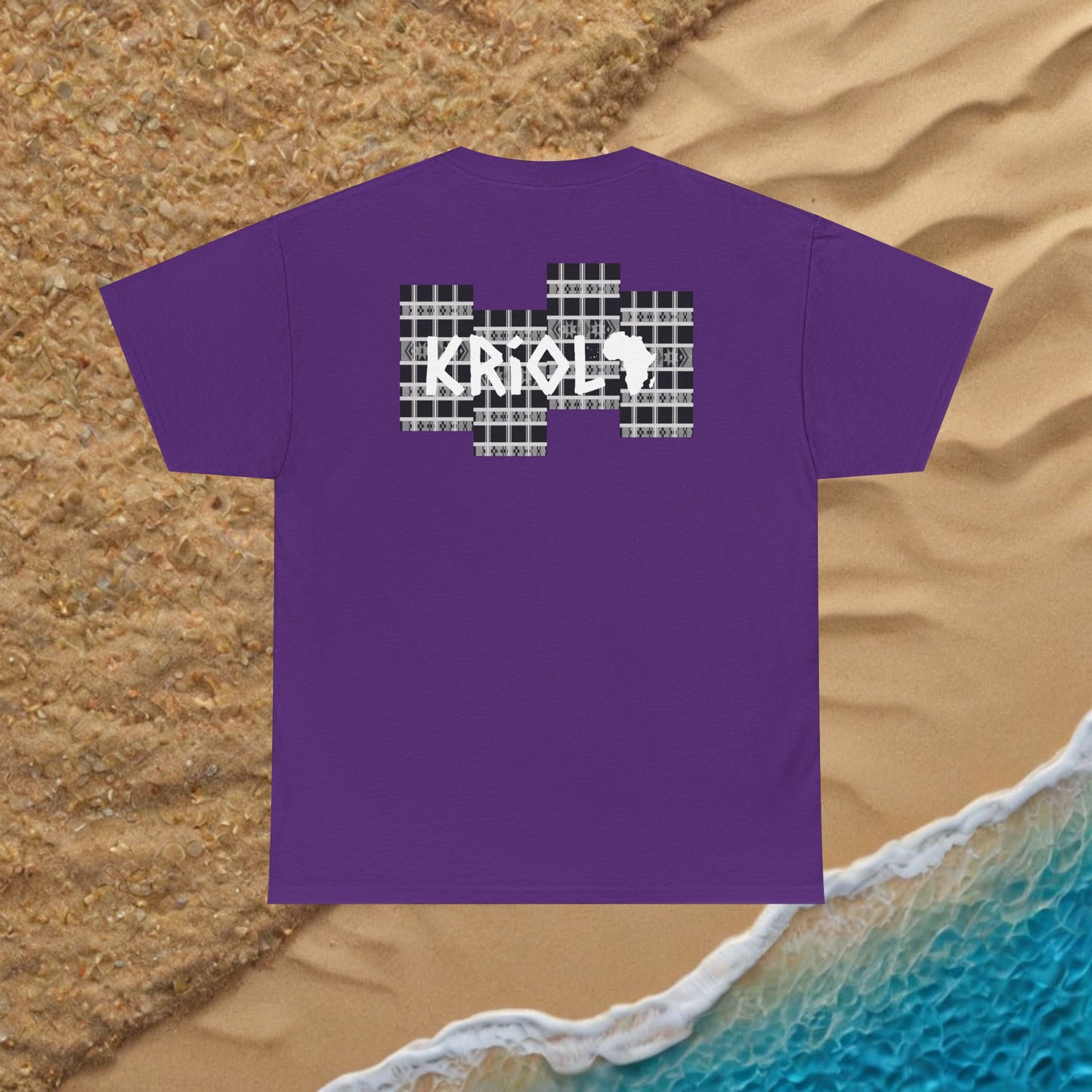 Ildo Lobo T-shirt with Kriolo Pano di Terra Back