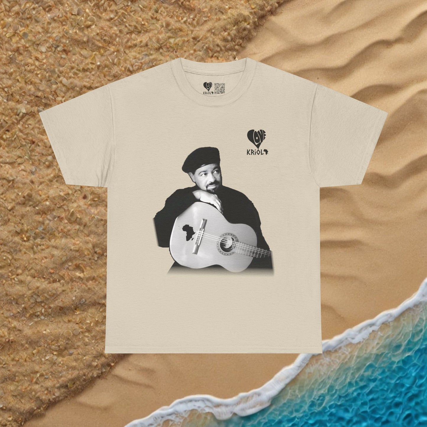 Ildo Lobo T-shirt with Kriolo Pano di Terra Back