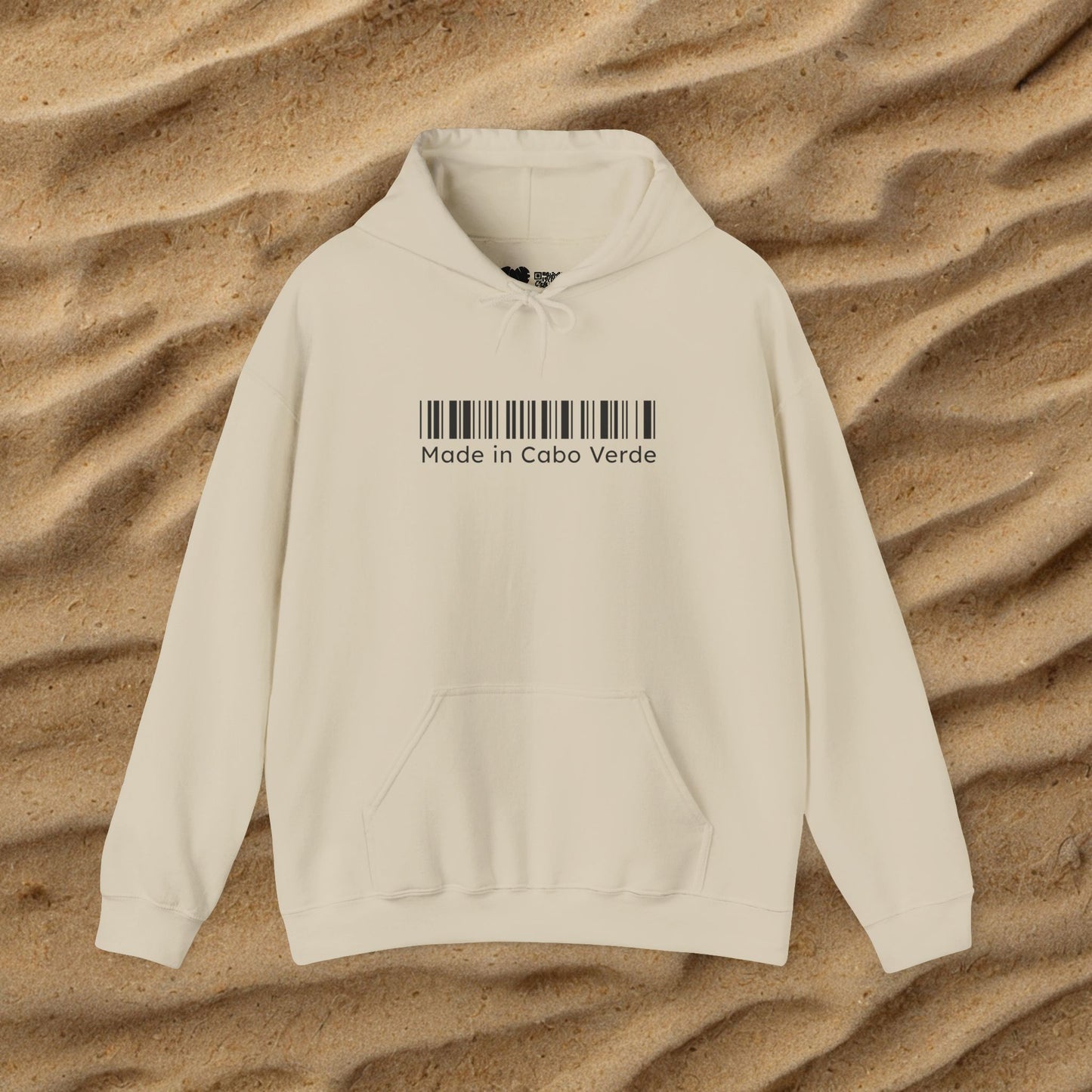 Made in Cabo Verde Barcode Hoodie