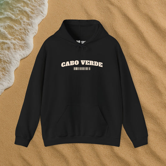 Cabo verde Terra com mão de areia hoodie