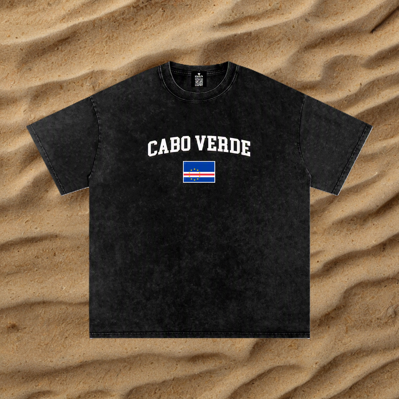 Cabo Verde Washed Oversized T-Shirt