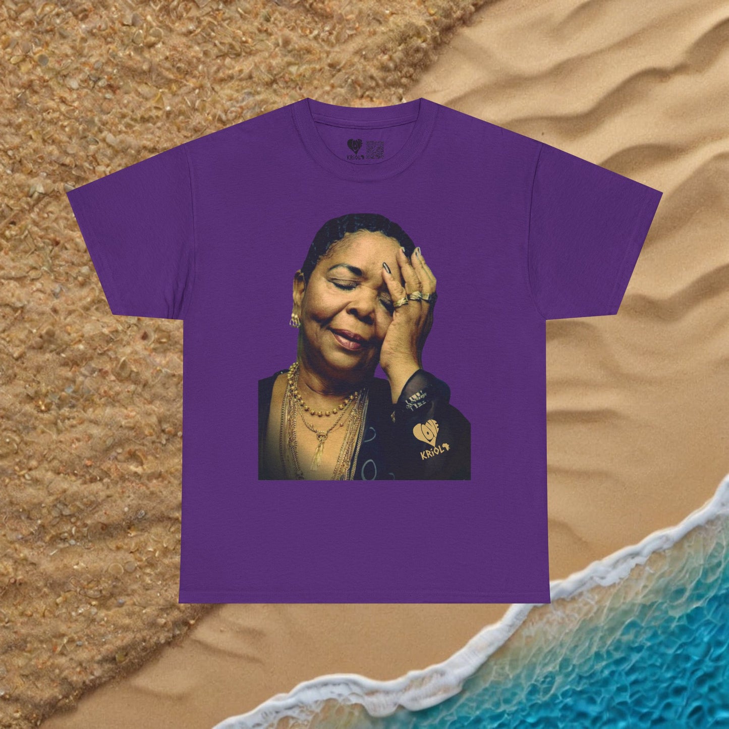 Cesaria Evora simple T-shirt
