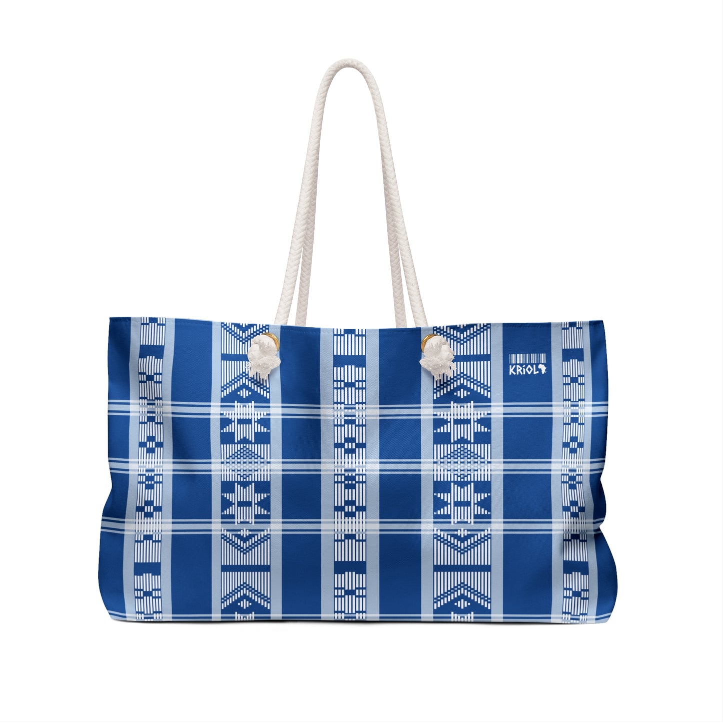 Pano di Terra Mar azul Weekender Bag