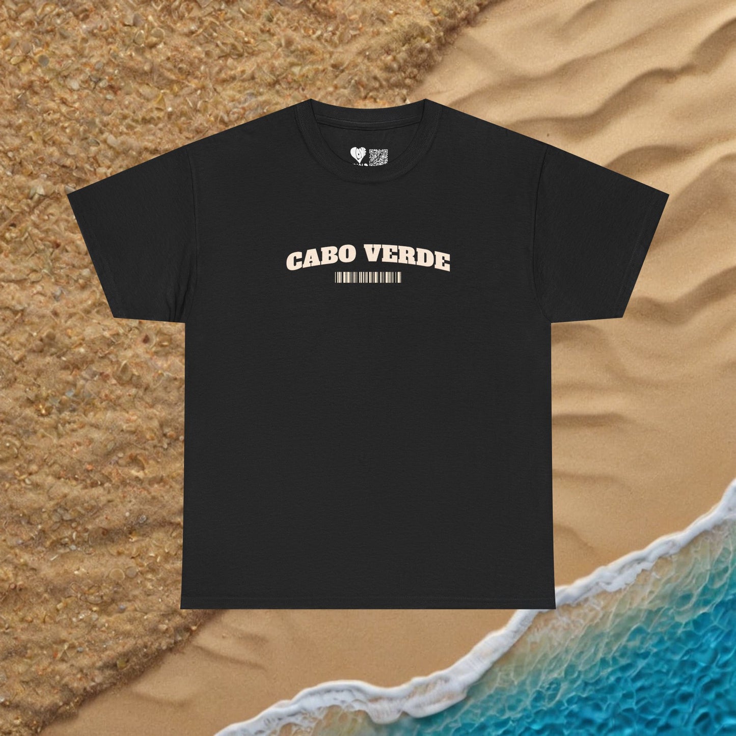 Cabo verde Terra mão de areia T-shirt