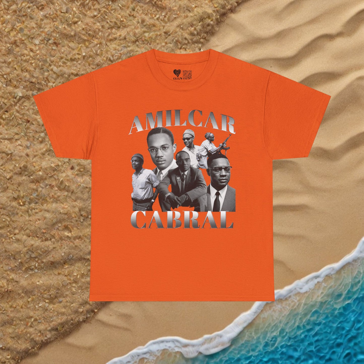 Vintage Amilcar Cabral B&W T-shirt