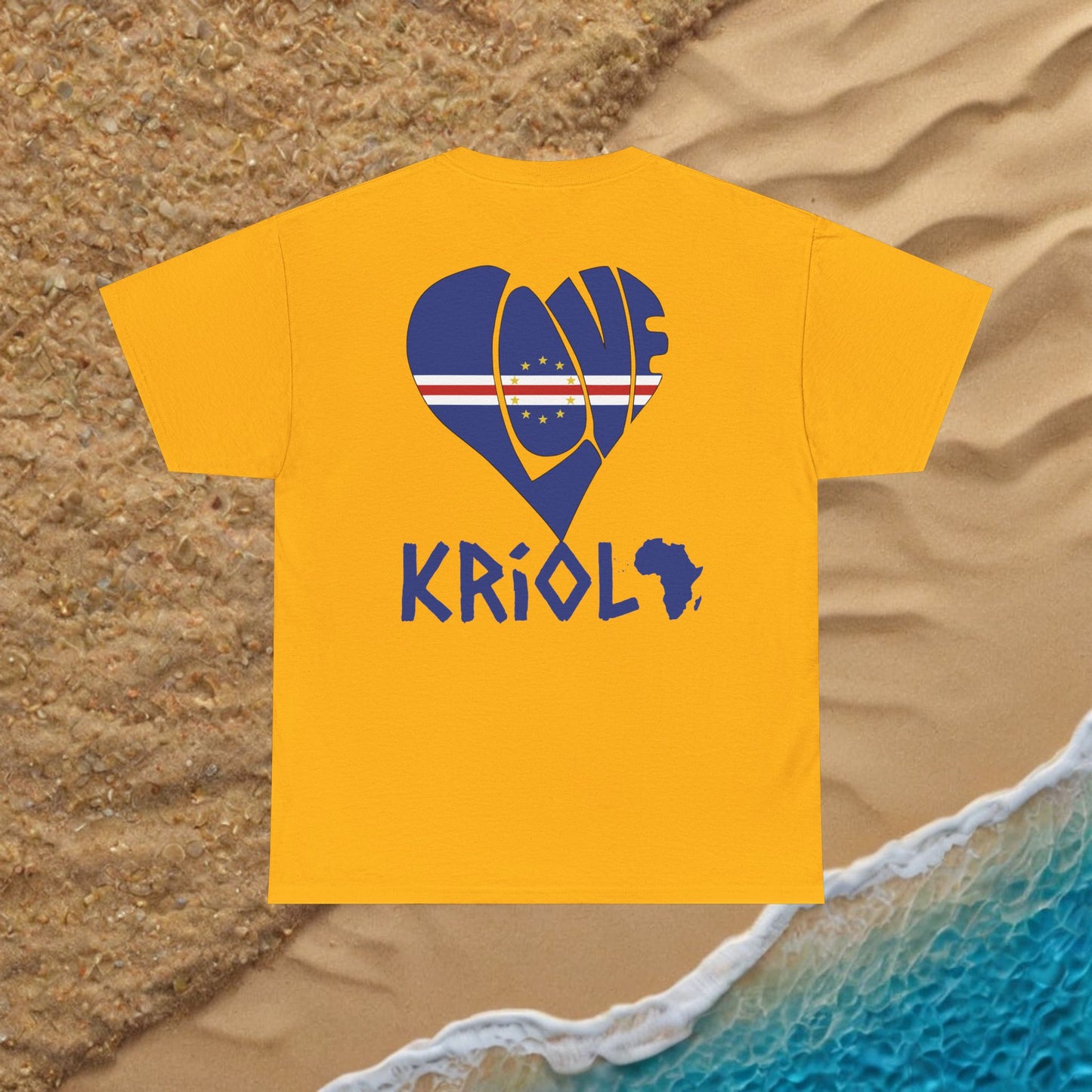 Cabo Verde Love Kriolo T-shirt