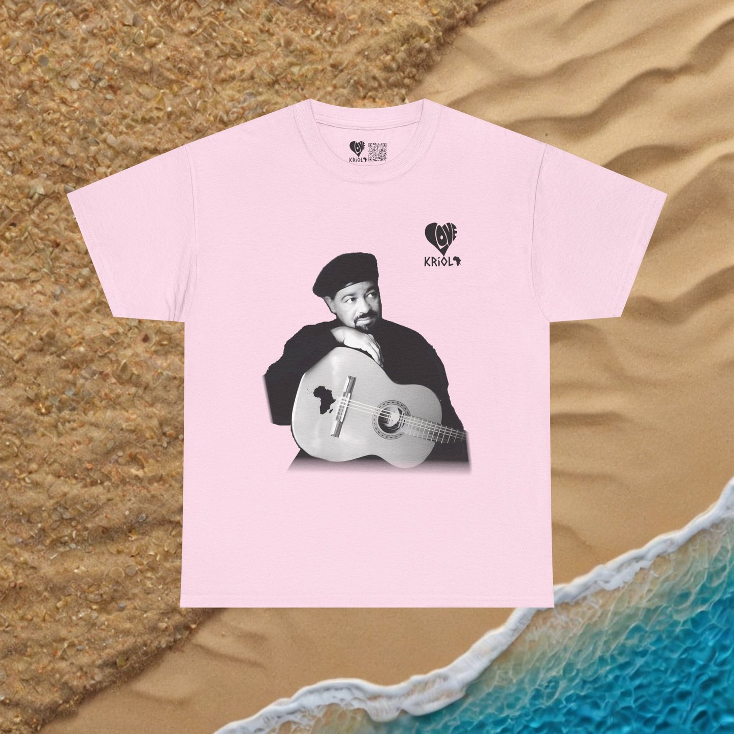 Ildo Lobo T-shirt with Kriolo Pano di Terra Back