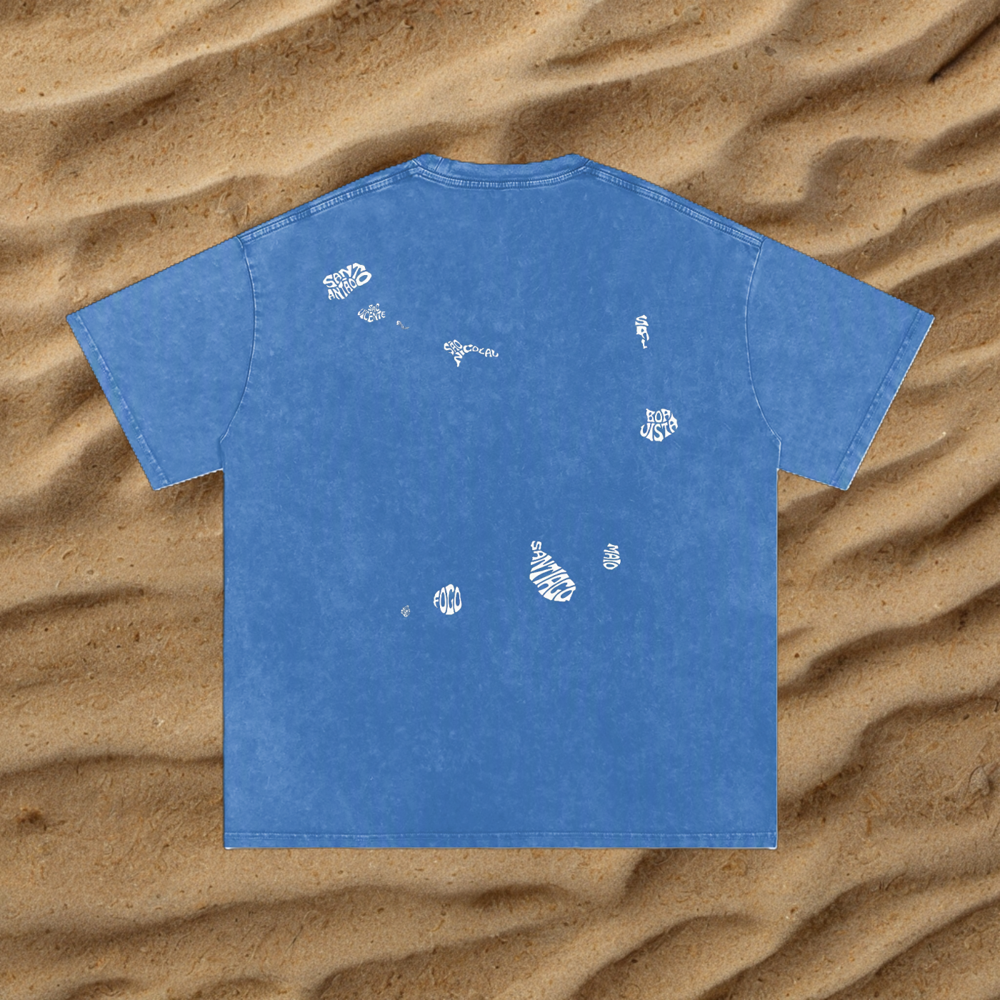 Cabo Verde Washed Oversized T-Shirt