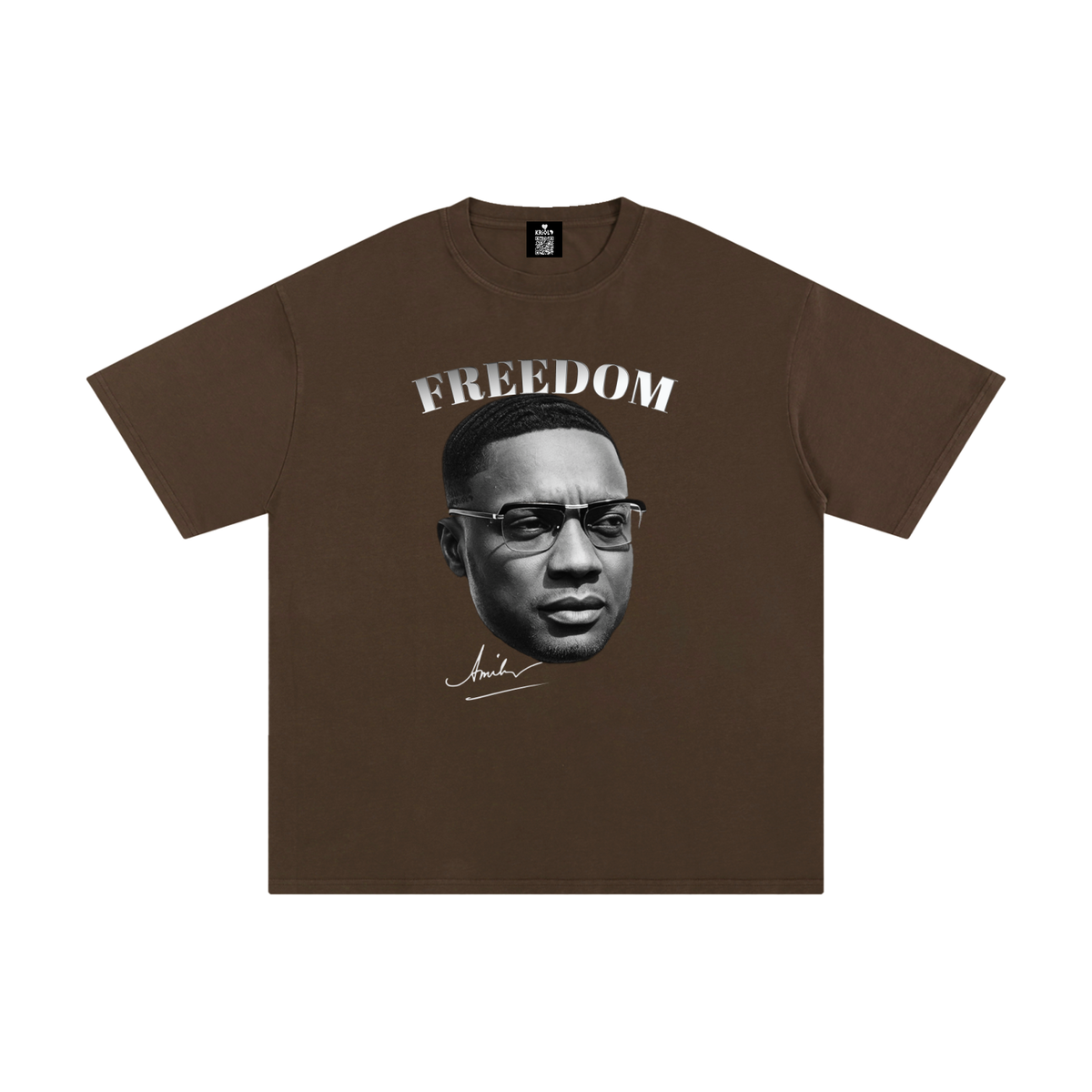 Freedom Amilcar Cabral B&W T-shirt