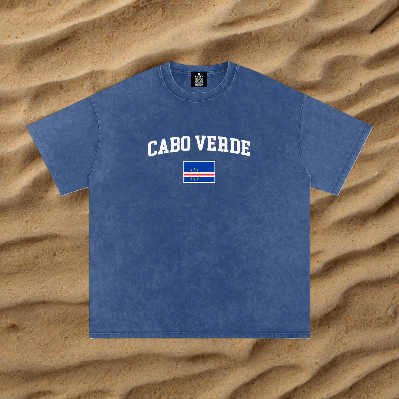 Cabo Verde Washed Oversized T-Shirt
