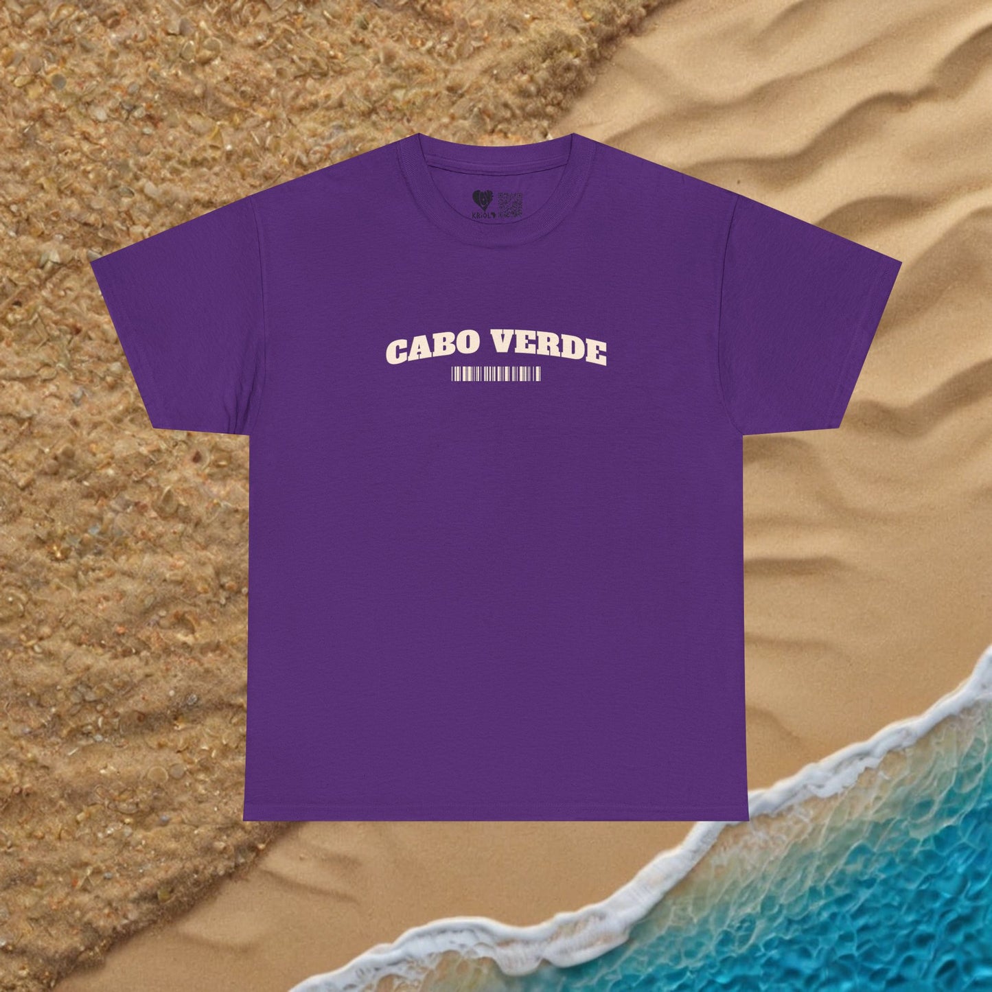 Cabo verde Terra mão de areia T-shirt