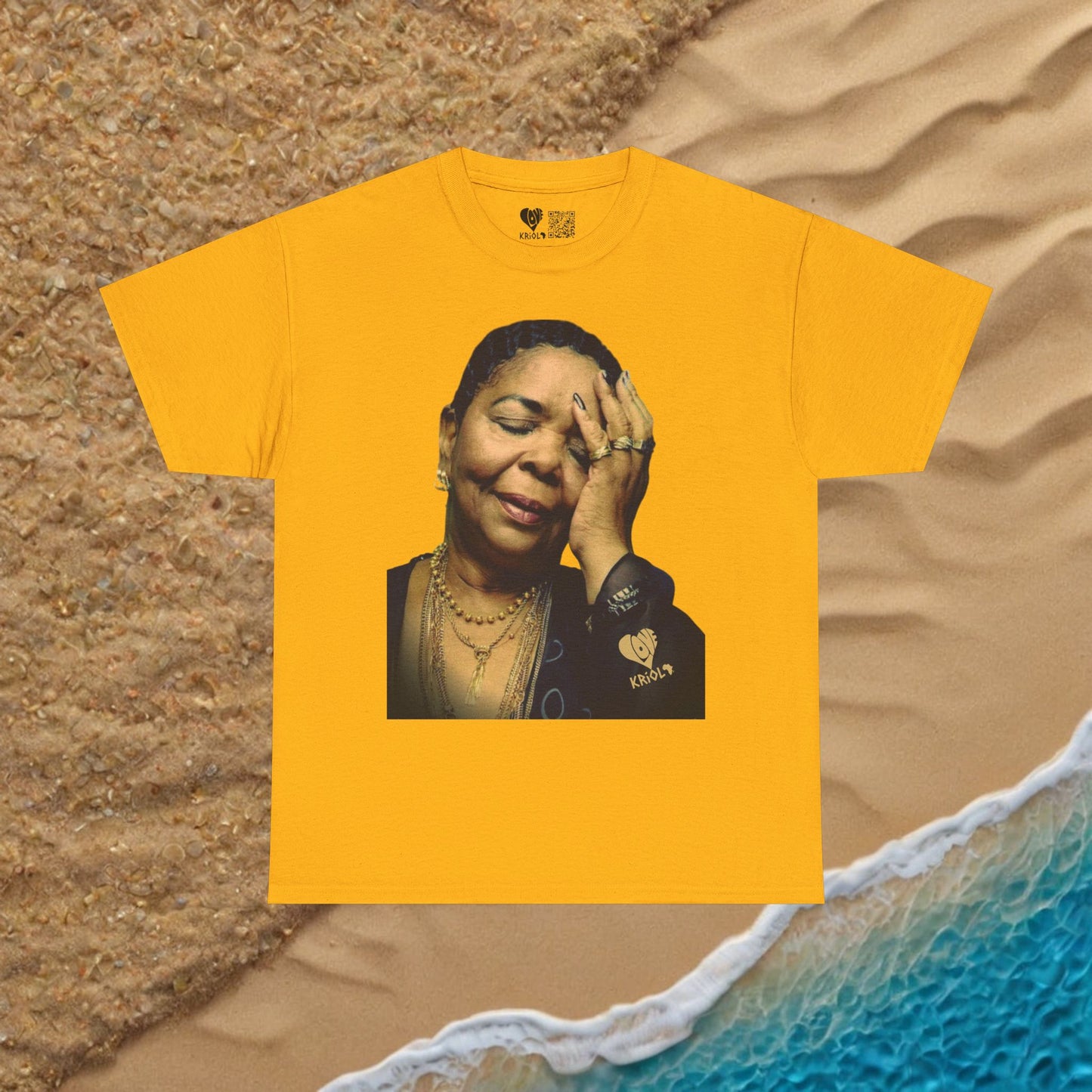 Cesaria Evora simple T-shirt