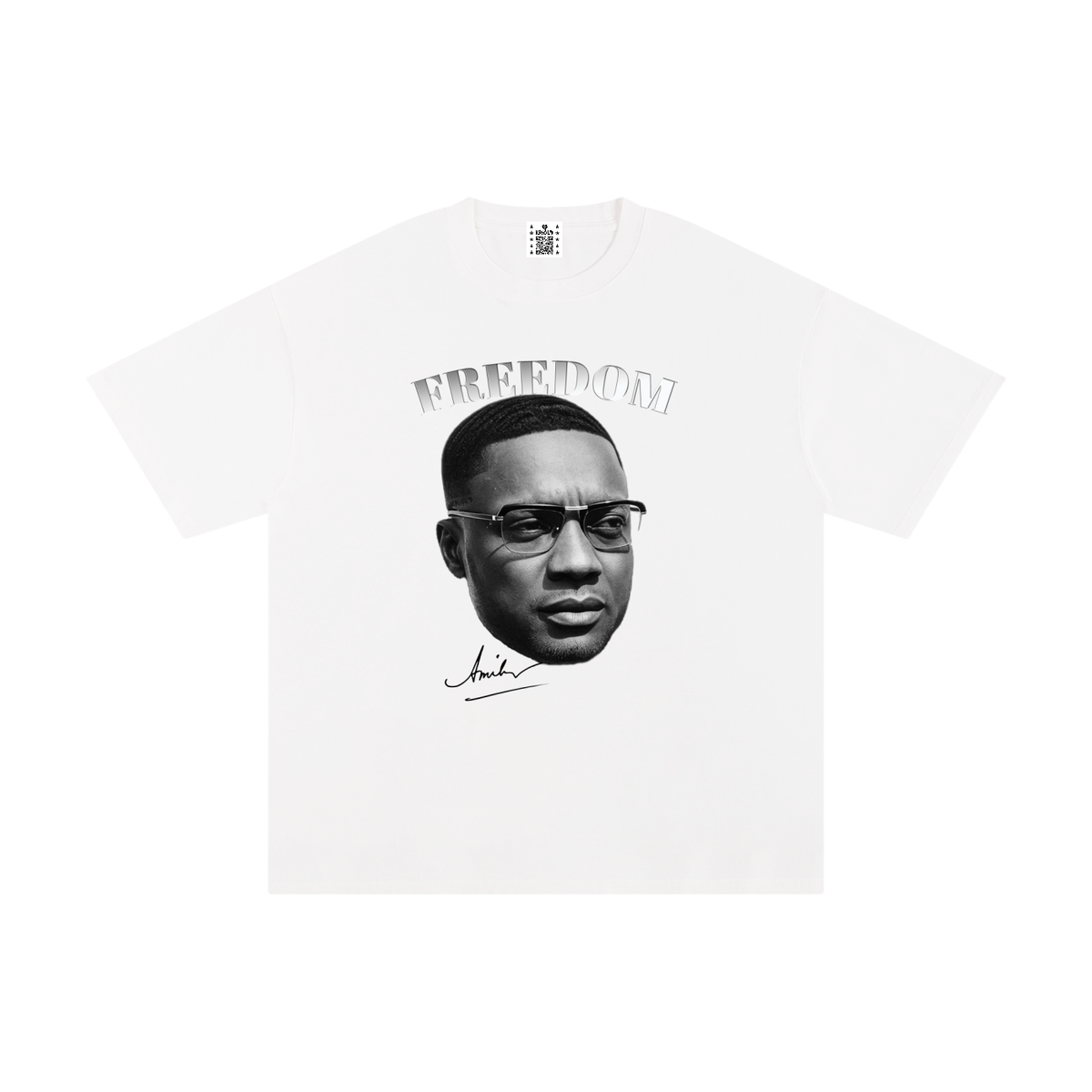 Freedom Amilcar Cabral B&W T-shirt