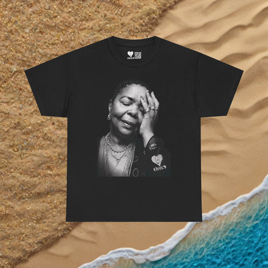 Cesaria Evora B&W simple T-shirt