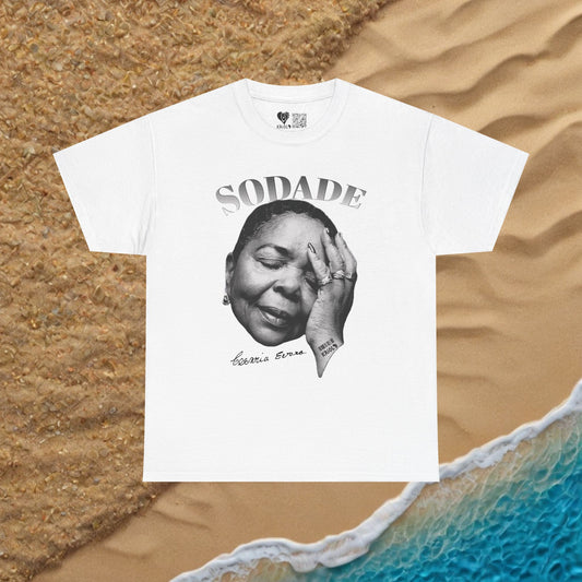 Sodade Cesaria Evora B&W T-shirt