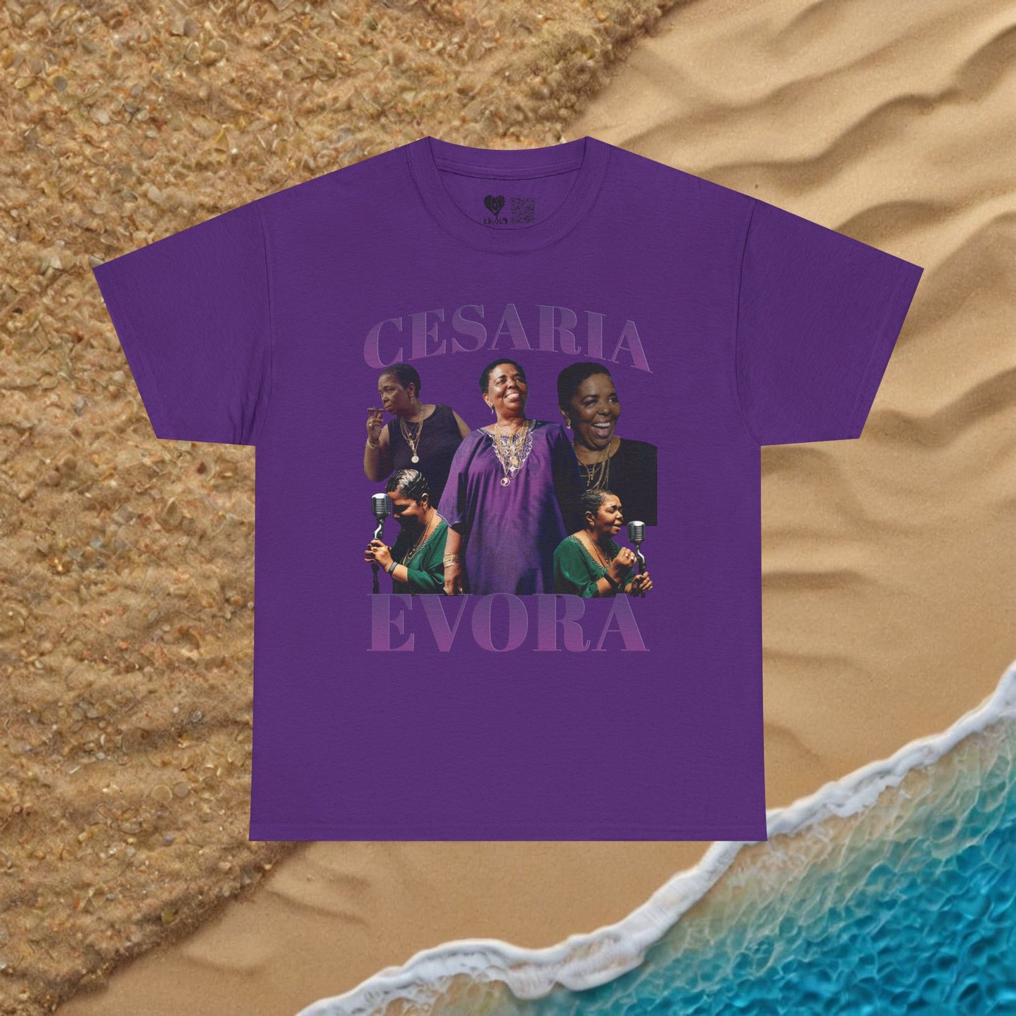 Vintage Cesaria Evora PP T-shirt