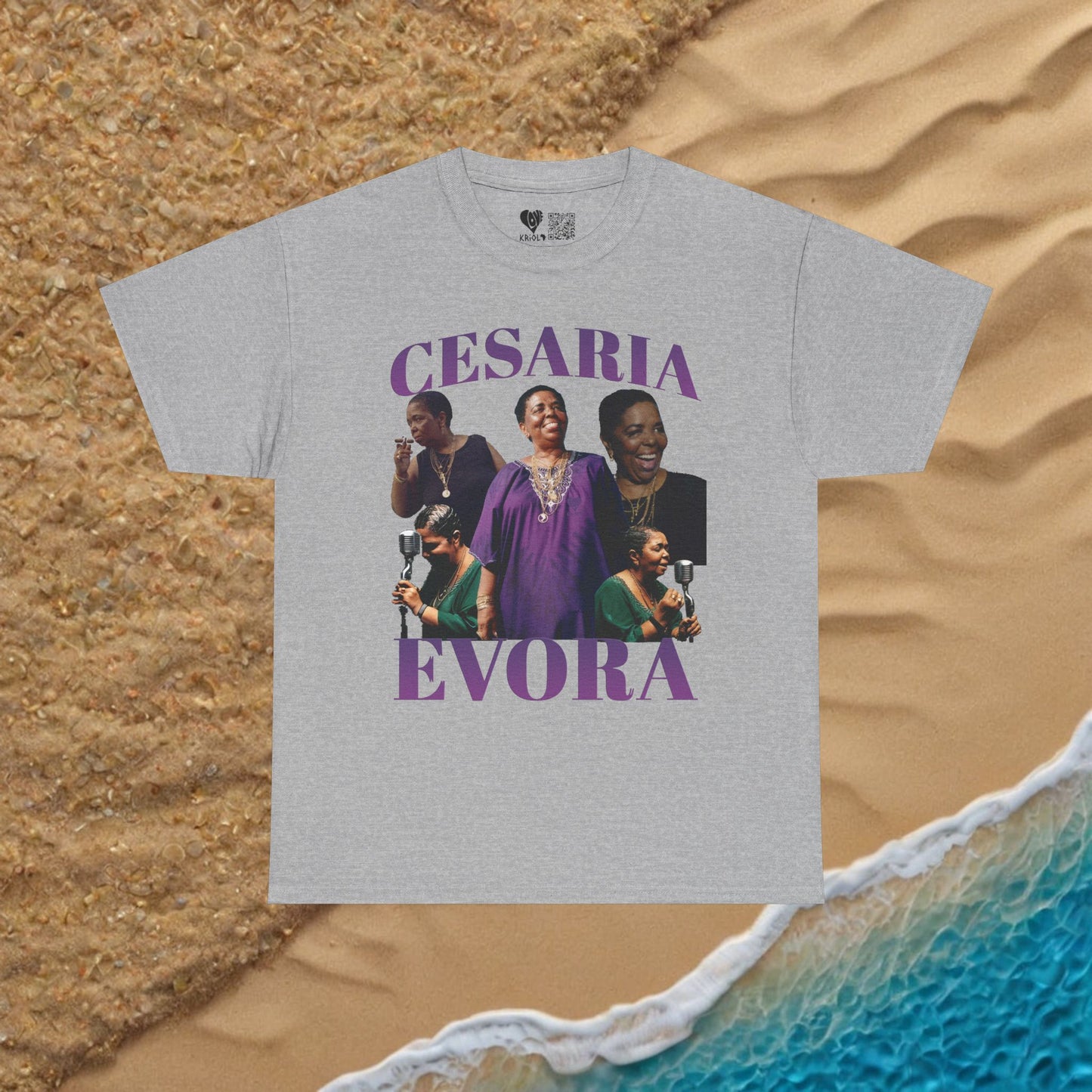Vintage Cesaria Evora PP T-shirt