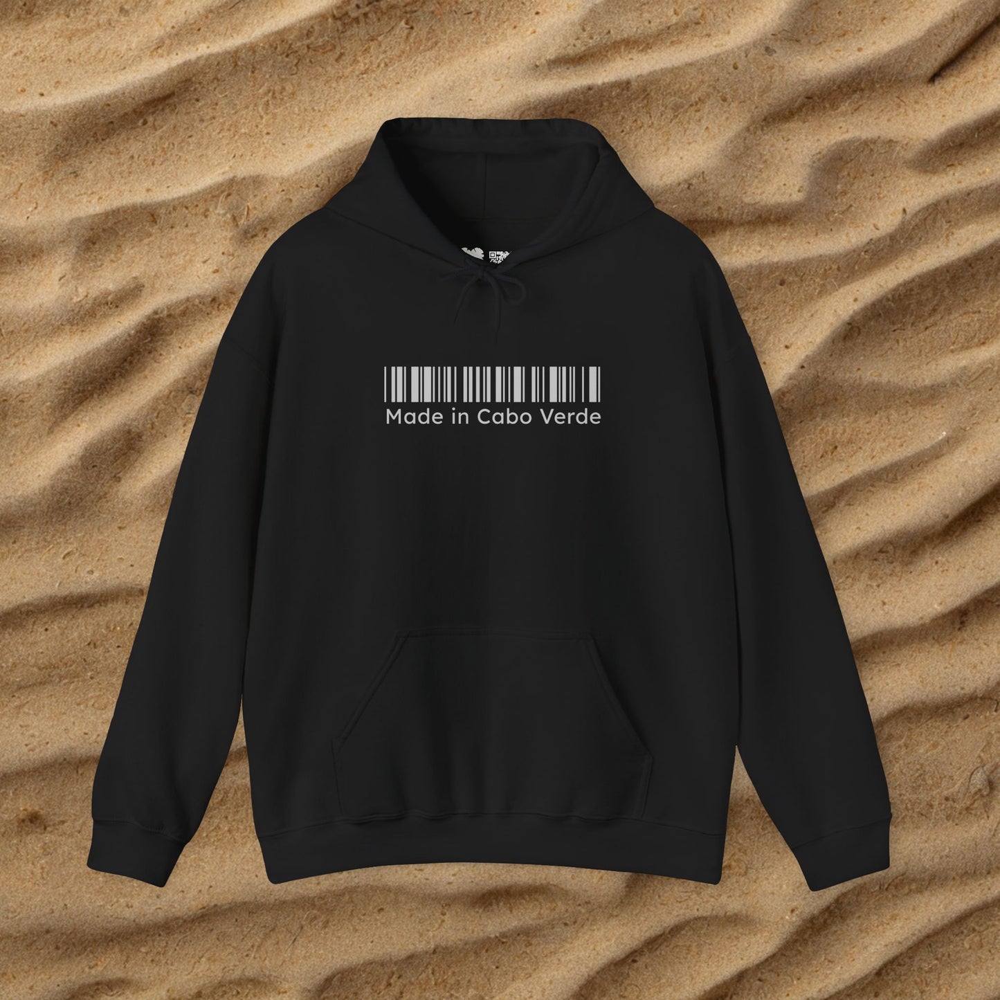 Made in Cabo Verde Barcode Hoodie