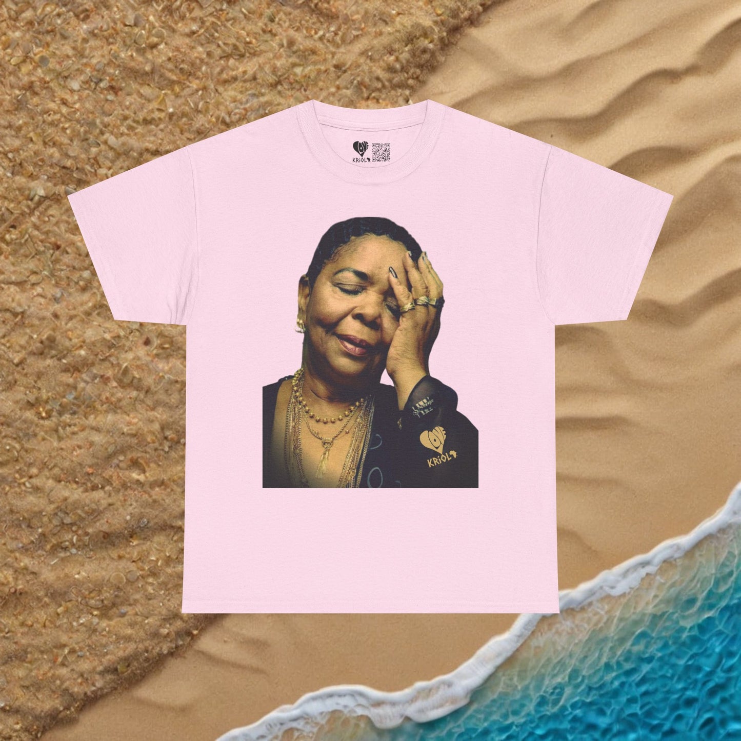 Cesaria Evora simple T-shirt
