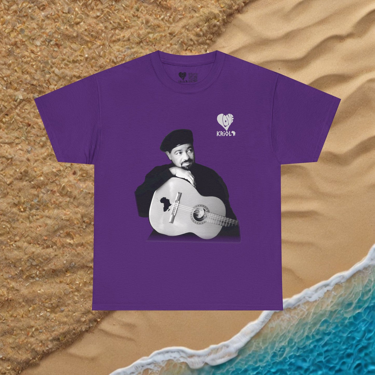 Ildo Lobo T-shirt with Kriolo Pano di Terra Back