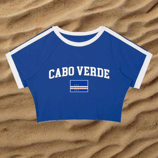 Kriola's Cabo Verde Crop T-Shirt