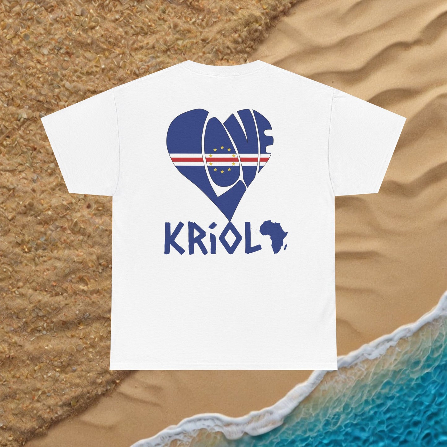 Cabo Verde Love Kriolo T-shirt