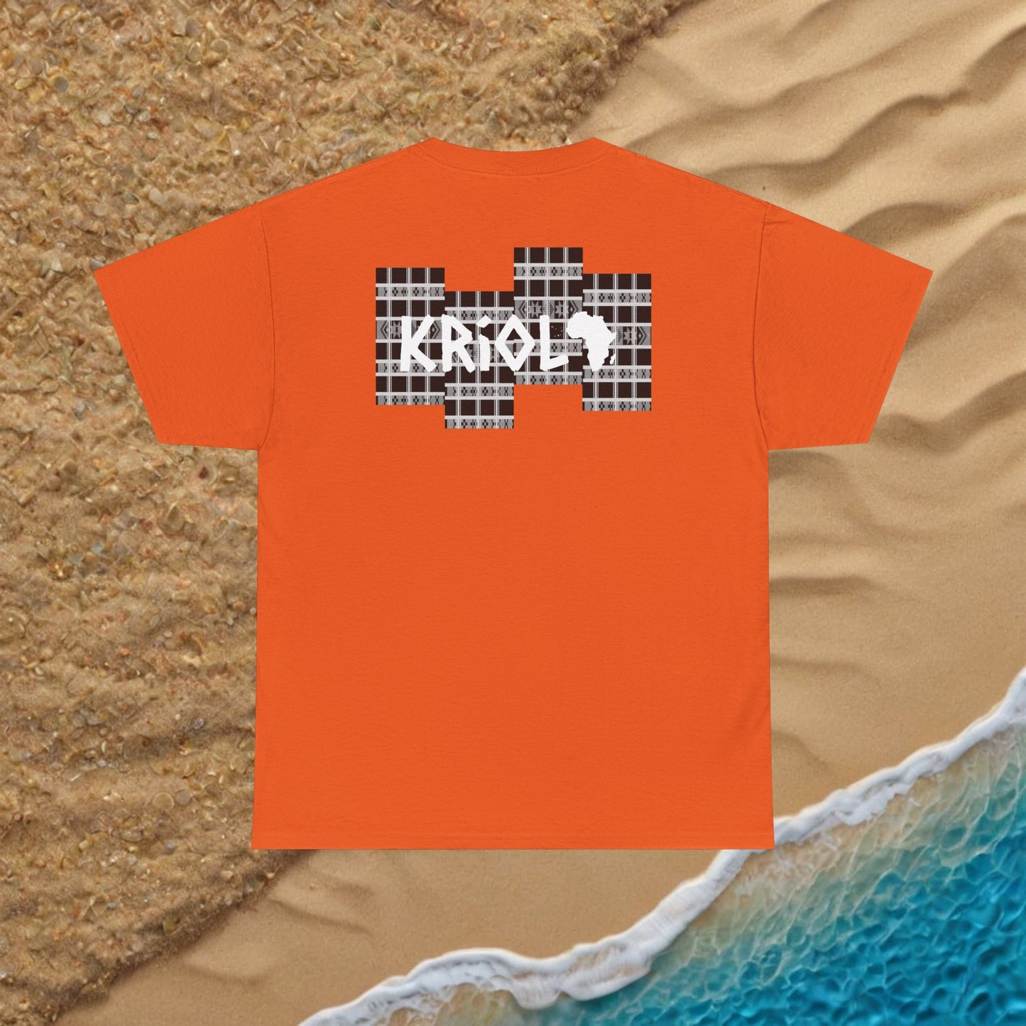 Ildo Lobo T-shirt with Kriolo Pano di Terra Back