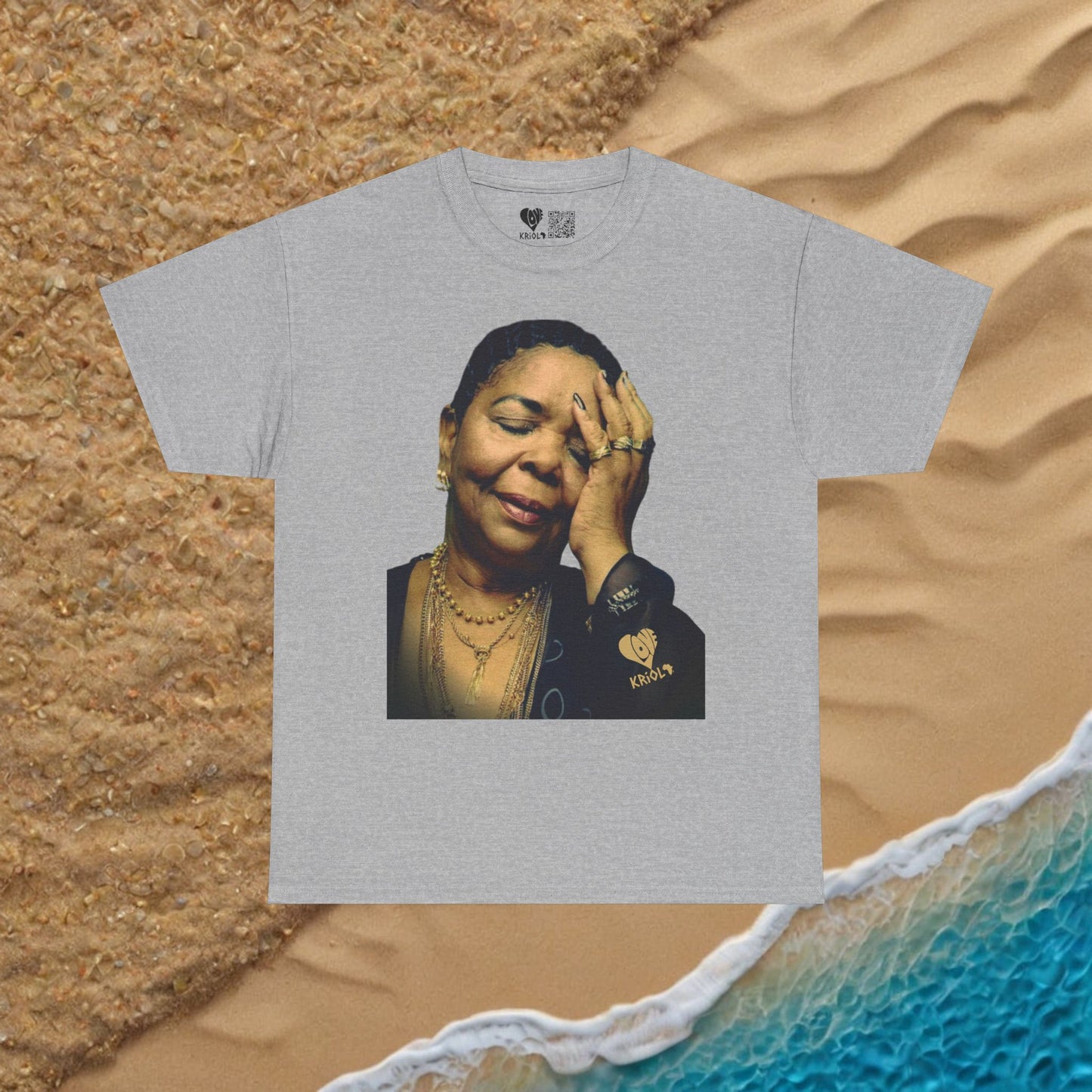 Cesaria Evora simple T-shirt