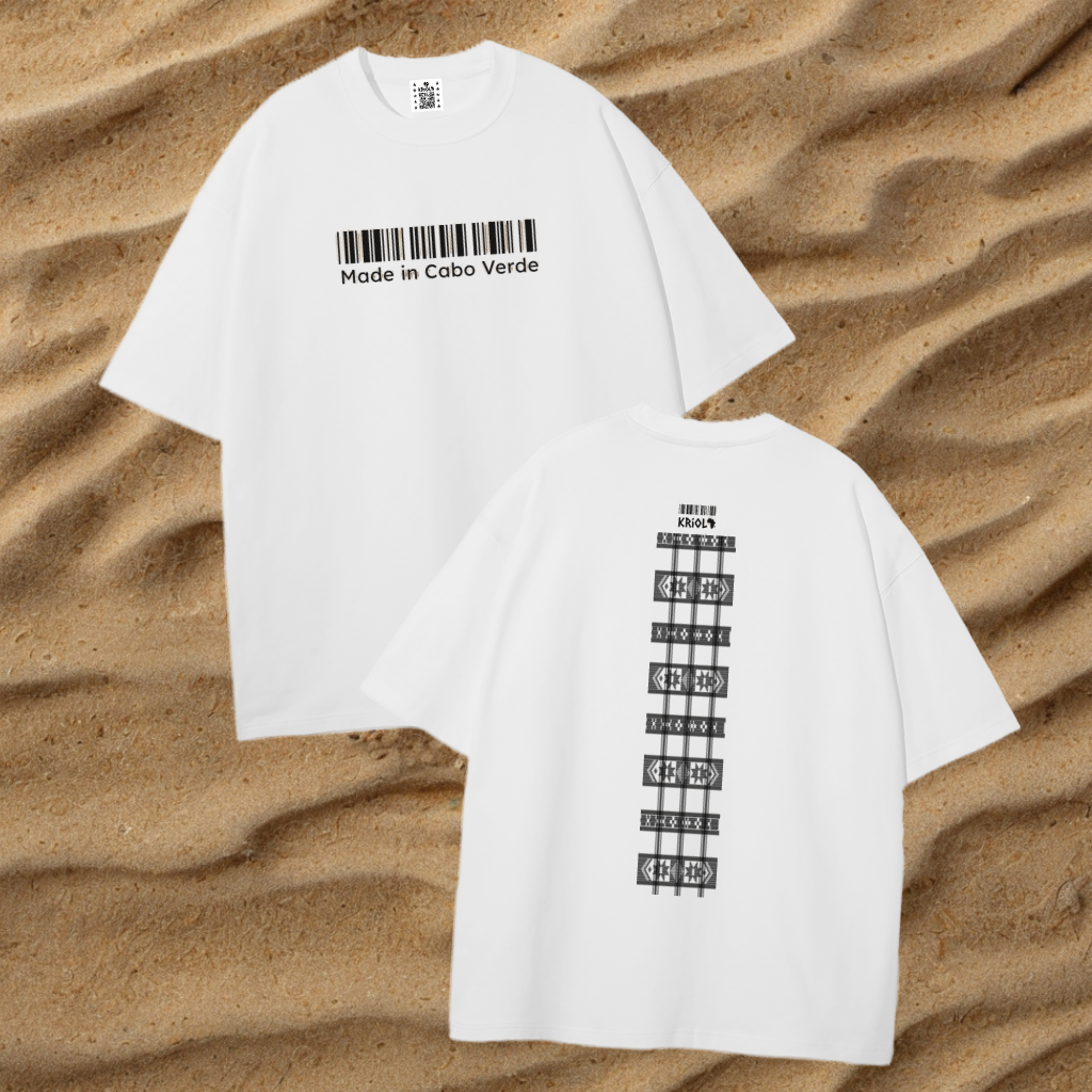 Made in Cabo Verde barcode T-Shirt