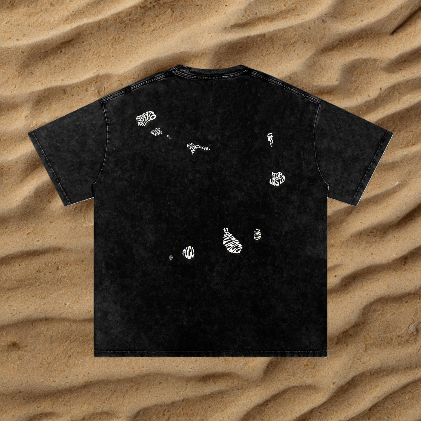 Cabo Verde Washed Oversized T-Shirt