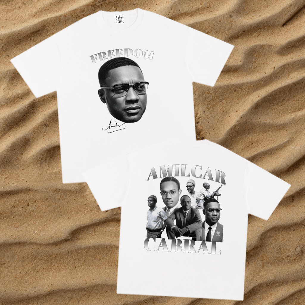 Freedom Amilcar Cabral B&W T-shirt