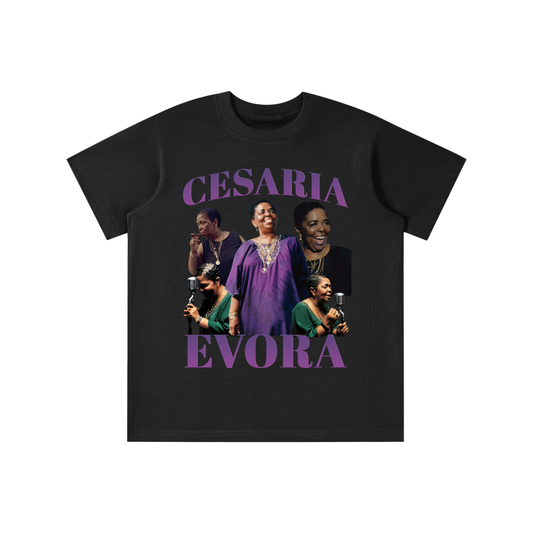 Kids' Vintage Cesaria Evora Washed Oversized T-shirt