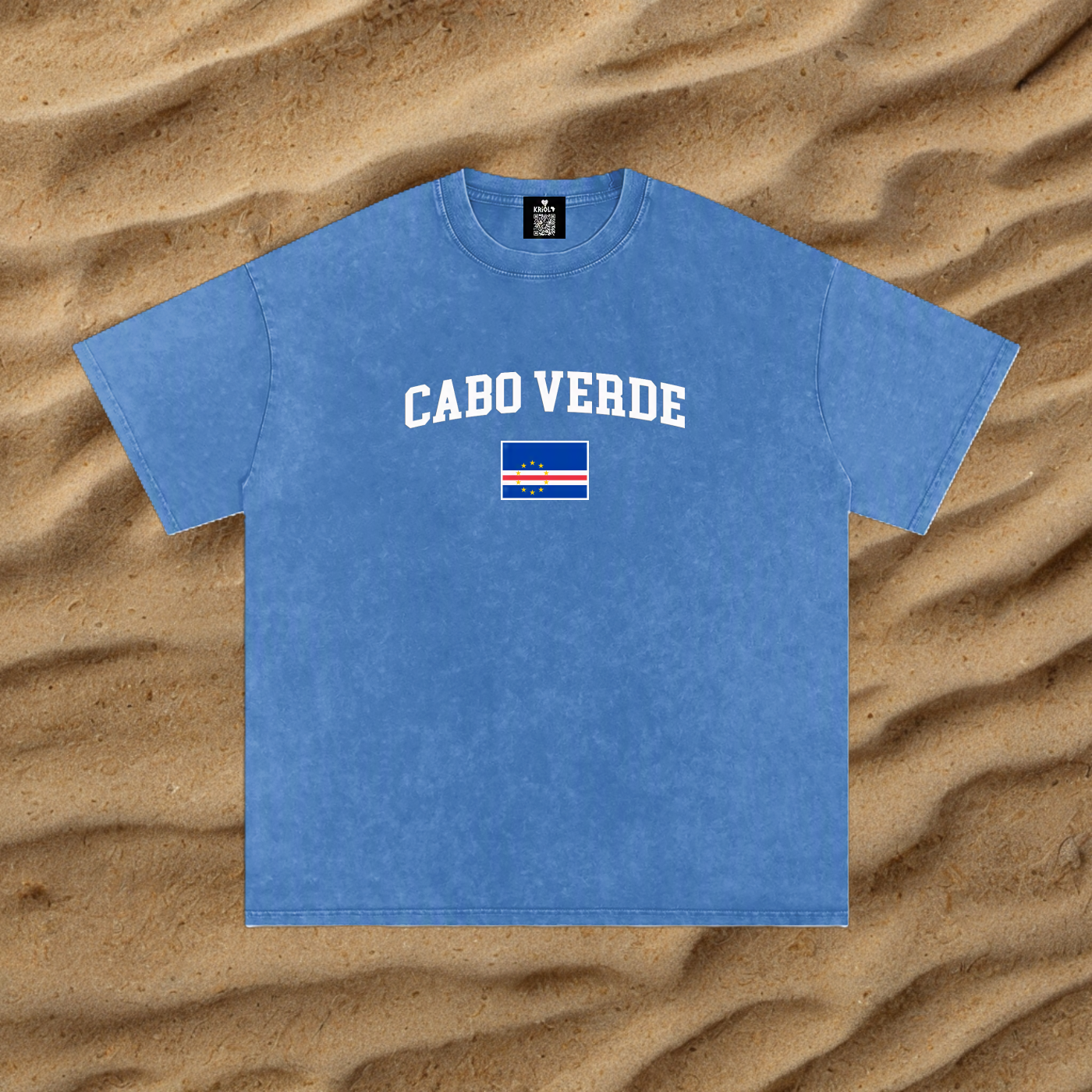 Cabo Verde Washed Oversized T-Shirt
