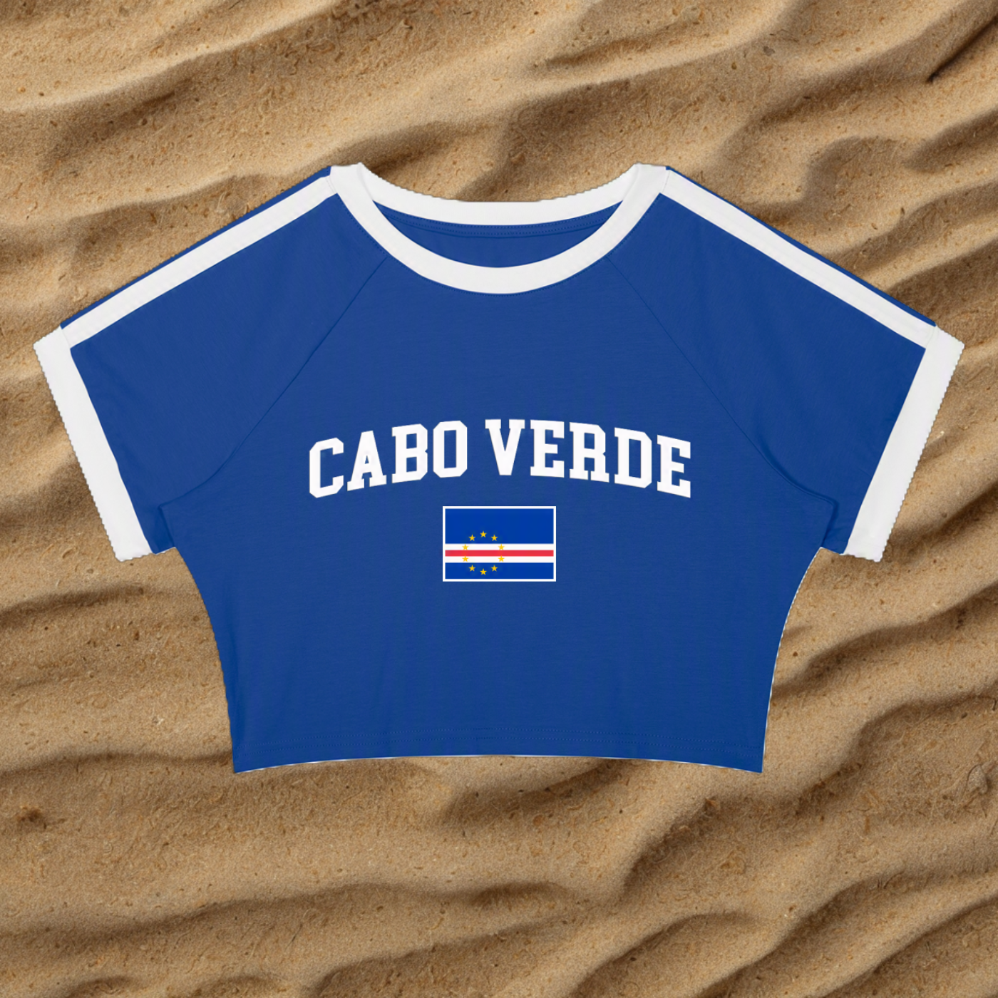 Kriola's Cabo Verde Crop T-Shirt