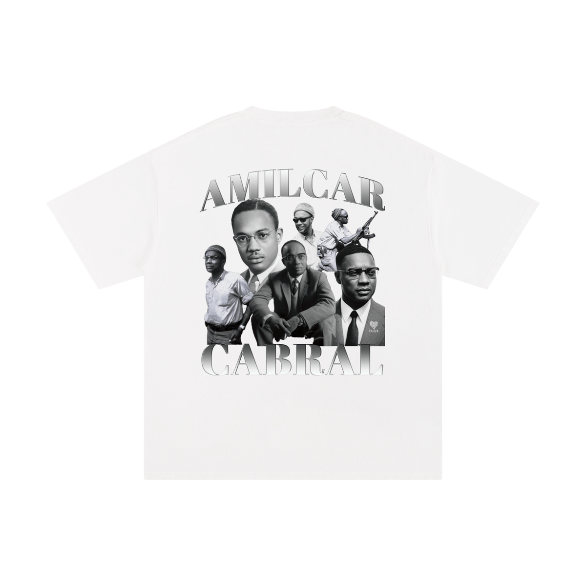 Freedom Amilcar Cabral B&W T-shirt